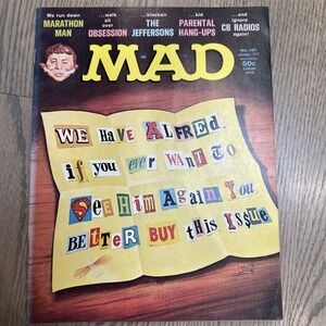 Mad Magazine #191 June 1977 Marathon Man The Jeffersons CB Radios